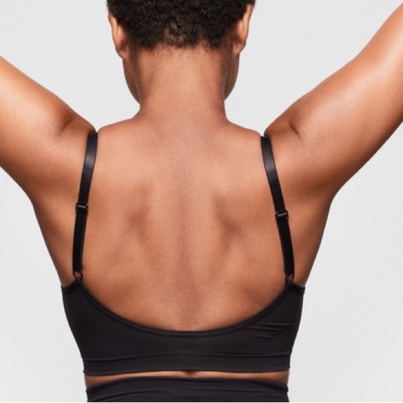 SKIMS Seamless Bralette, Size SMALL, ONYX - Picture 9 of 9